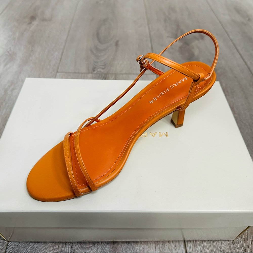 Marc Fisher Tangerine Strappy Sandals - Picture 3 of 7